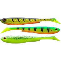 Силикон Daiwa Prorex Slim Shady Flash Set, 15100-901, 6,30", 16 см, 3 шт, купить, цены в Киеве и Украине, интернет-магазин | Zabros