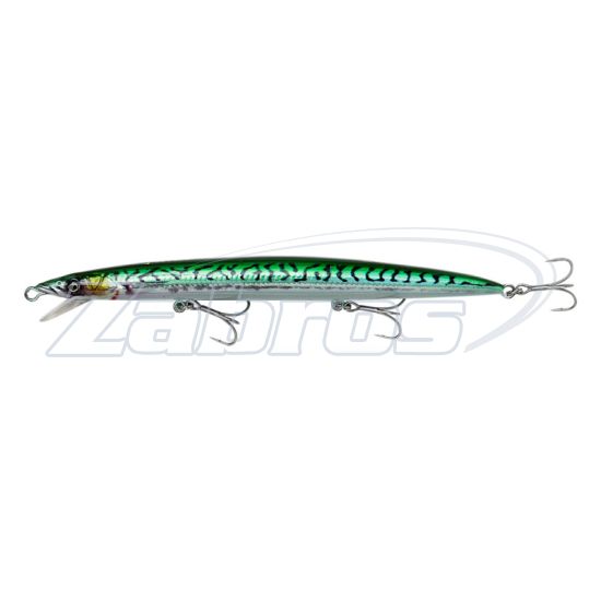 Фото Savage Gear Sandeel Jerk Minnow F, 64014, 17,5 см, 25 г, Green Mackerel PHP