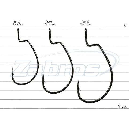 Фотографія Decoy Worm26, Kg Hook Magnum, 10/0, 2 шт