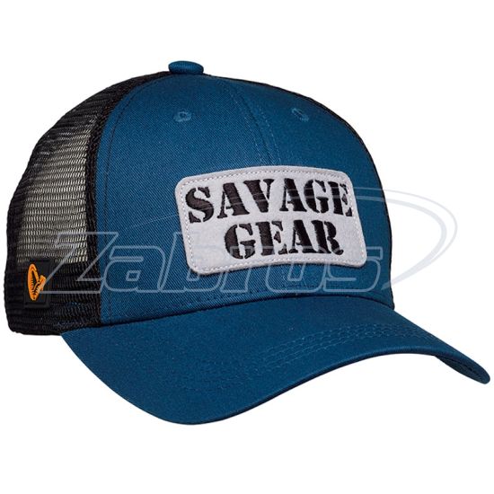 Фото Savage Gear Logo Badge Cap, 73712, Teal Blue