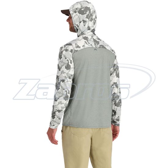 Цена Simms Bugstopper SolarFlex Hoody, 13682-2001-20, S, Cinder/Regiment Camo Cinder