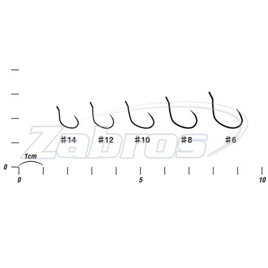 Фотография Decoy AH-9, Area Hook Type IX Floria, 10, 12 шт
