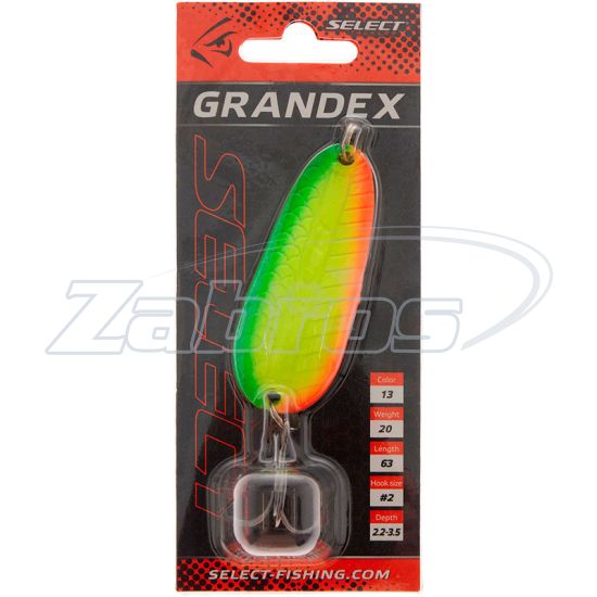 Фотография Select Grandex, 10 г, 6,3 см, 13