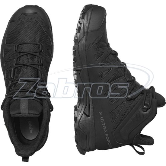 Цена Salomon X Ultra Forces Mid Gore-Tex, L47194900, 11,5, Black/Wolf