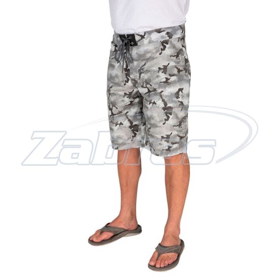 Малюнок Simms Tumunu Board Short - Print, 12880-771-W38, 38W, Hex Flo Camo Steel