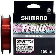 Леска Shimano Trout Competition Mono, TROUTCM15018, 0,18 мм, 2,67 кг, 150 м, Red, купить, цены в Киеве и Украине, интернет-магазин | Zabros