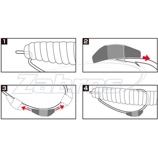 Картинка Varivas Hook Set Sinker Omoshi, 1,8 г, 3 шт