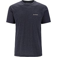 Футболка Simms Classic Tackle T-Shirt, 14281-414-40, L, Navy Heather, купить, цены в Киеве и Украине, интернет-магазин | Zabros