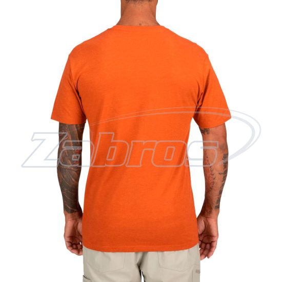 Малюнок Simms Logo T-Shirt, 12803-799-30, M, Adobe Heather