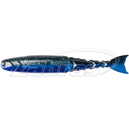 Фото Z-Man ChatterShad, 4,50", 11,45 см, 4 шт, Black/Blue Laminate