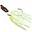 Chartreuse/White