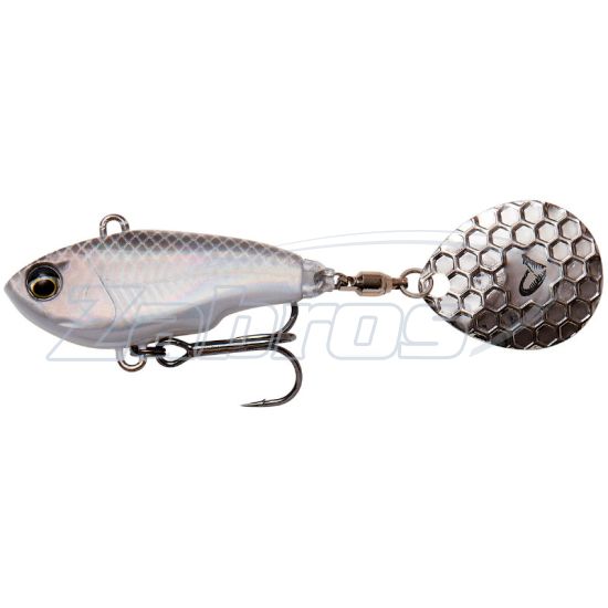 Фото Savage Gear Fat Tail Spin, 71768, 24 г, 8 см, White Silver