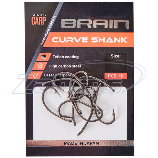 Картинка Brain Curve Shank, 2, 10 шт, Black