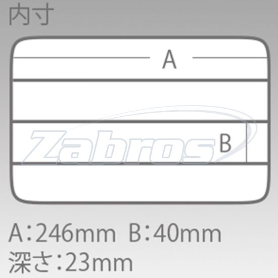 Картинка Meiho Clear Case C-1200NS, 175951, 25,5x19x2,8 см