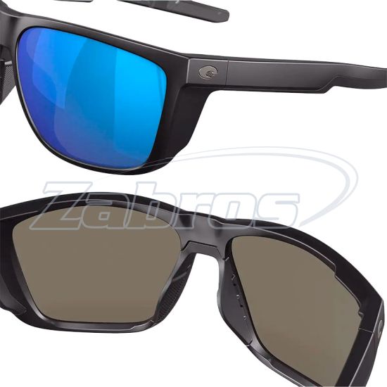 Купити Costa Del Mar Ferg XL, 97963874212, Matte Black Blue Mirror, Glass