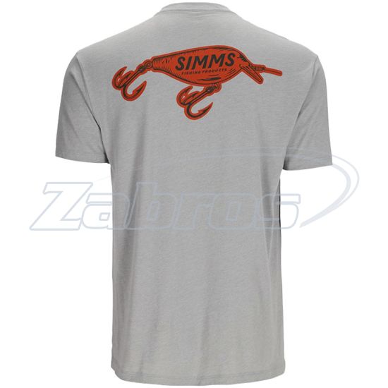 Фотографія Simms Square Bill T-Shirt, 14096-1181-40, L, Cinder Heather
