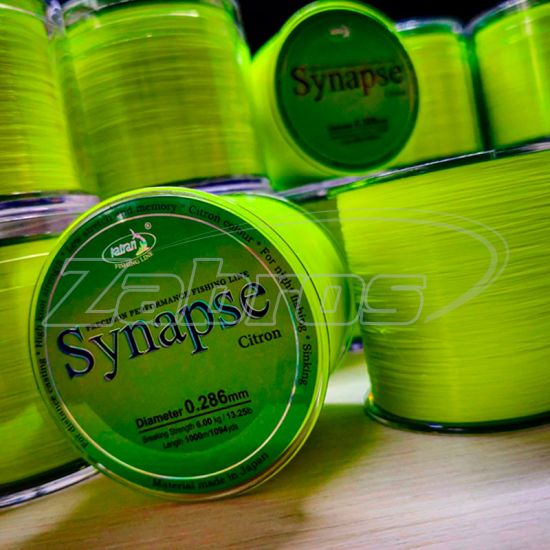 Фотография Katran Synapse Citron, 0,331 мм, 7,51 кг, 1000 м, Сitron
