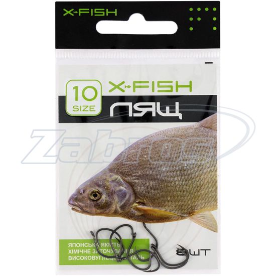 Картинка X-Fish Лещ, 10, 8 шт
