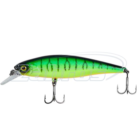 Фото Jackall Squad Minnow 80SP, 8,2 см, 9,7 г, 1,2 м, Hot Tiger (B)