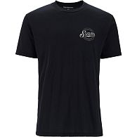 Футболка Simms Circle Lockup T-Shirt, 14273-001-50, XL, Black, купить, цены в Киеве и Украине, интернет-магазин | Zabros