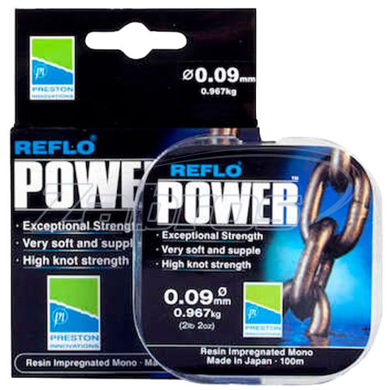 Фото Preston Reflo Power, 0,09 мм, 0,967 кг, 100 м