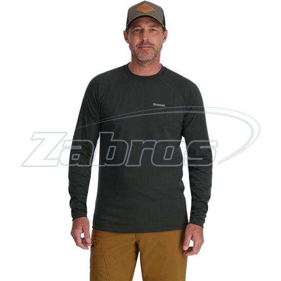 Картинка Simms Lightweight Baselayer Top, 13309-003-60, XXL, Carbon