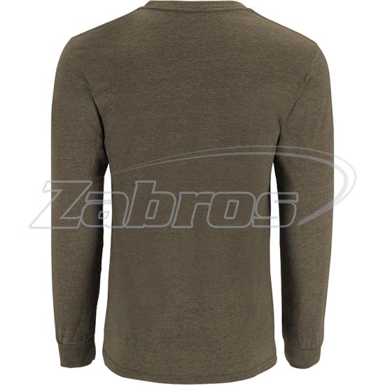Фотография Simms Logo LS Shirt, 13626-1274-40, L, Loden Heather