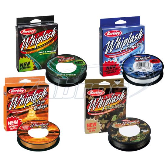 Цена Berkley Whiplash, 1205498, 0,17 мм, 21,7 кг, 110 м, Camo