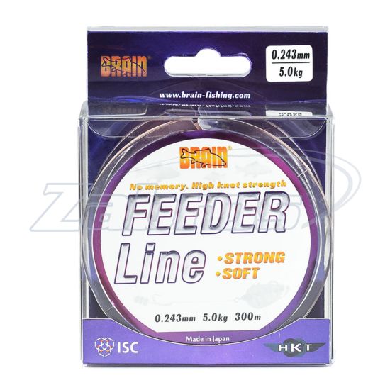 Фотографія Brain Feeder, 0,2 мм, 3,6 кг, 300 м, Brown