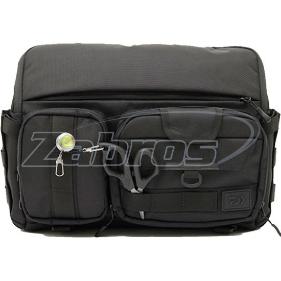 Фотографія Daiwa HG Messenger Bag (C), 10x36x25 см, Gray Orange