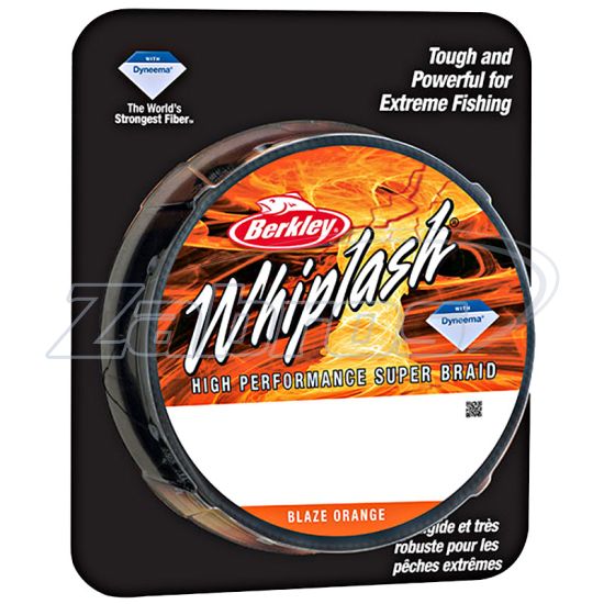 Фото Berkley Whiplash, 1199490, 0,06 мм, 10,6 кг, 110 м, Blaze Orange
