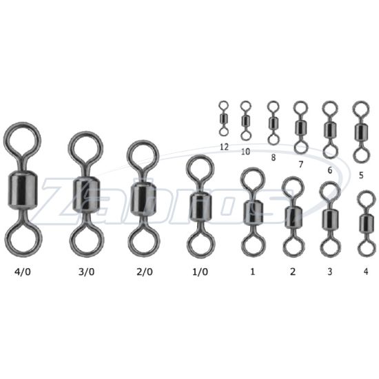 Фотографія BKK Rolling Swivel-32, 8, 19 кг, 10 шт