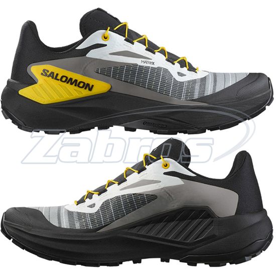 Фотография Salomon Genesis, L47762800, 8,5, Black/White/Lemon