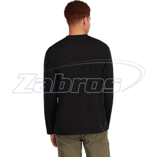 Цена Simms Logo LS Shirt, 13626-1292-30, M, Jet Black