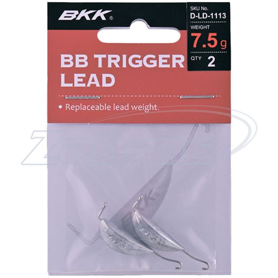 Фотографія BKK BB Trigger Lead, 15 г, 2 шт