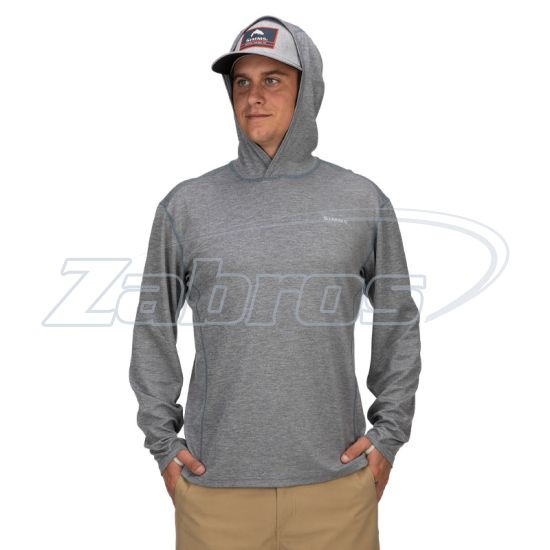 Фотографія Simms BugStopper Hoody, 11707-083-40, L, Steel Heather