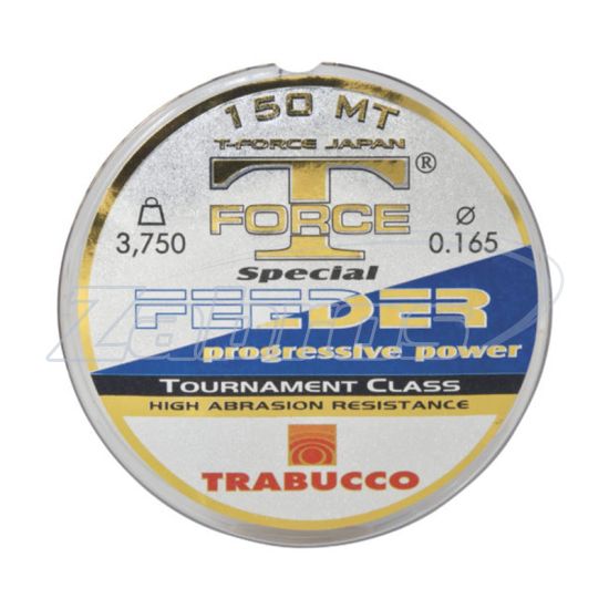 Фото Trabucco T-Force Special Feeder, 052-63-300, 0,3 мм, 11,92 кг, 150 м, Dark Brown