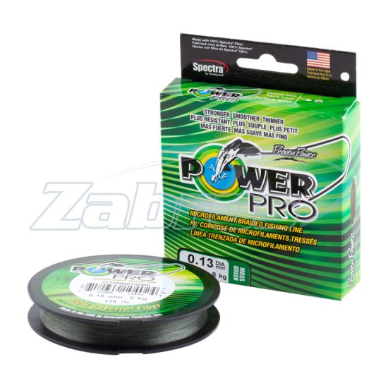 Фото Power Pro, 0,1 мм, 5 кг, 275 м, Moss Green