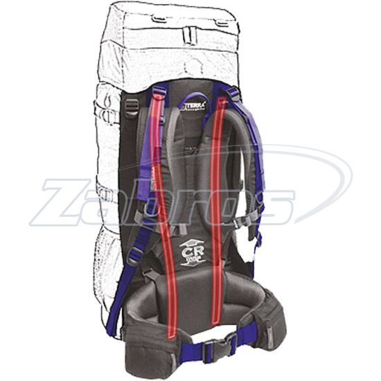 Фотографія Terra Incognita Titan 80, Blue/Grey