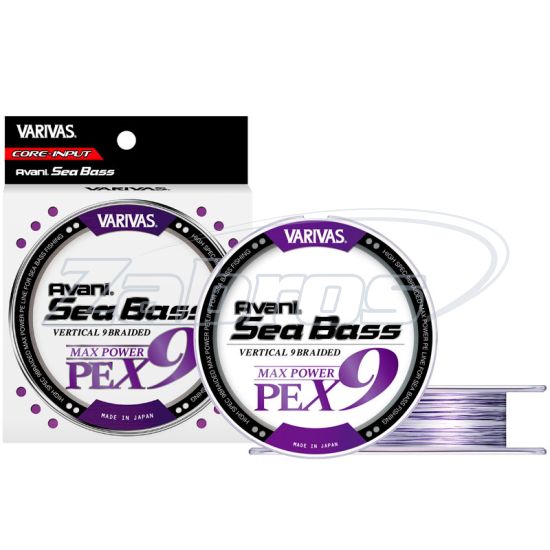 Фотографія Varivas Avani Sea Bass Max Power PE X9, #1,5, 0,2 мм, 14,85 кг, 150 м