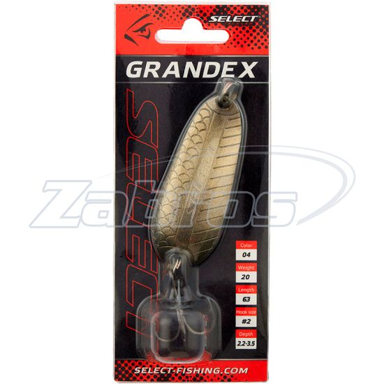 Фотография Select Grandex, 10 г, 6,3 см, 04