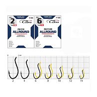 Крючок Cobra Allround, CA114G-012, 10 шт, Gold для рыбалки, купить, цены в Киеве и Украине, интернет-магазин | Zabros
