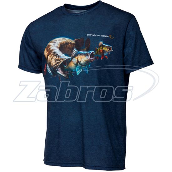 Фото Savage Gear Cannibal T-Shirt, 71583, M, Blue