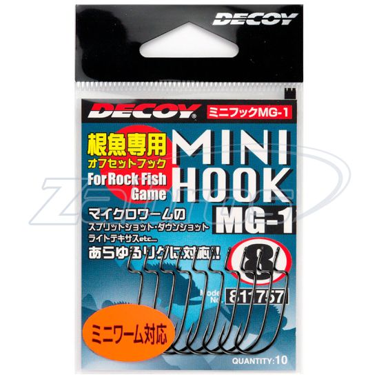 Картинка Decoy MG-1, Mini Hook, 8, 10 шт