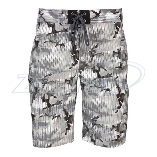 Фото Simms Tumunu Board Short - Print, 12880-771-W38, 38W, Hex Flo Camo Steel