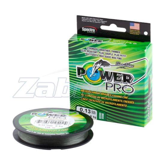 Фото Power Pro, 0,06 мм, 3 кг, 135 м, Moss Green