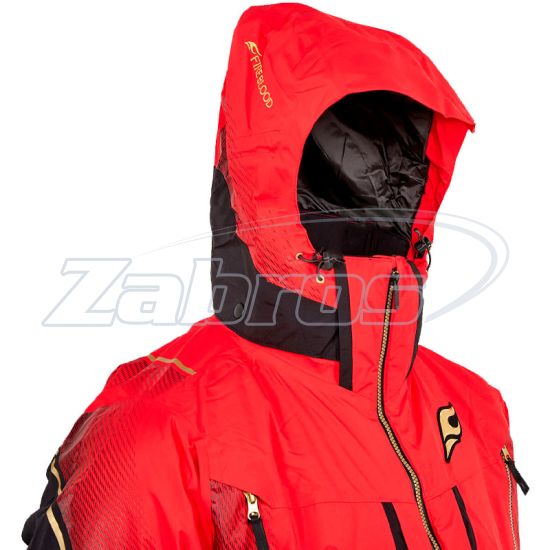 Малюнок Shimano Limited Pro Gore-Tex Warm Rain Suit, RB-111U, XXL, Red