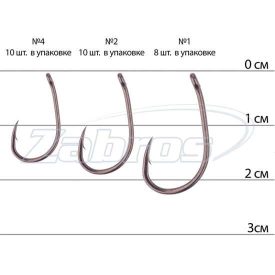 Фотографія Brain Wide Gape, 1, 8 шт, Black