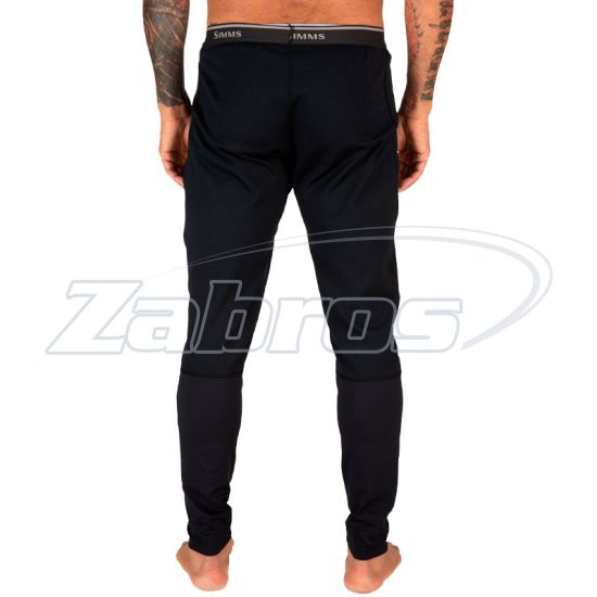 Картинка Simms Heavyweight Baselayer Bottom, 13308-001-60, XXL, Black