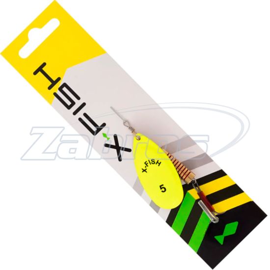 Фото X-Fish Stark, #5, 14 г, Nikel UV Lime